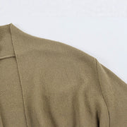 Tie-Waist Knit Cardigan