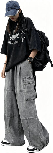 Relaxed Wide-Leg Jeans