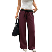 Contrast-Cuff Joggers