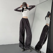 Straight-Leg Cargo Trousers
