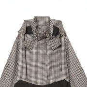 Hooded Check Jacket