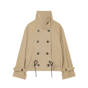 Drawstring Short Trench