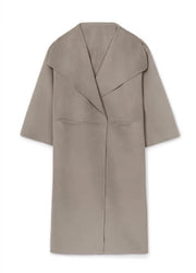 Draped Longline Coat