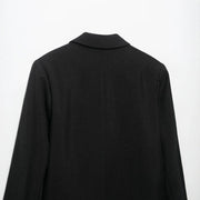 Fitted Single-Breasted Blazer