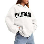 Lettered Pullover Hoodie