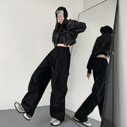 Straight-Leg Cargo Trousers