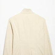 Asymmetric Button Jacket