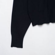 Relaxed Zip Knit Jacket