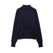 Relaxed Zip Knit Jacket