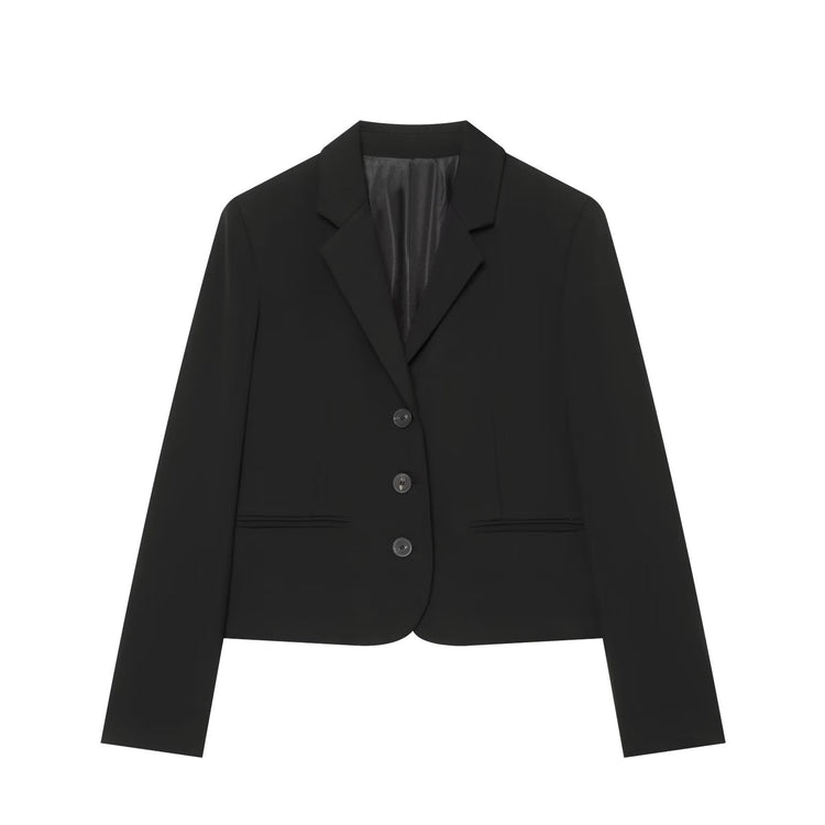 Tailored Blazer and Flared Trouser Set
