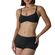 Bow-Trim Bralette & Shorts Set