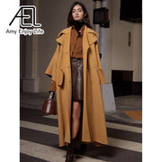Statement-Cuff Longline Coat