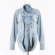 Relaxed Denim Shirt Jacket