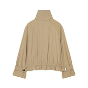 Drawstring Short Trench
