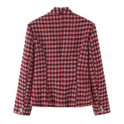 Checked Tailored Blazer