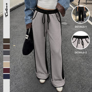 Contrast-Cuff Joggers