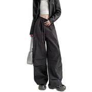 Straight-Leg Cargo Trousers