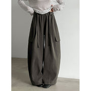 Drawstring Cargo Trousers