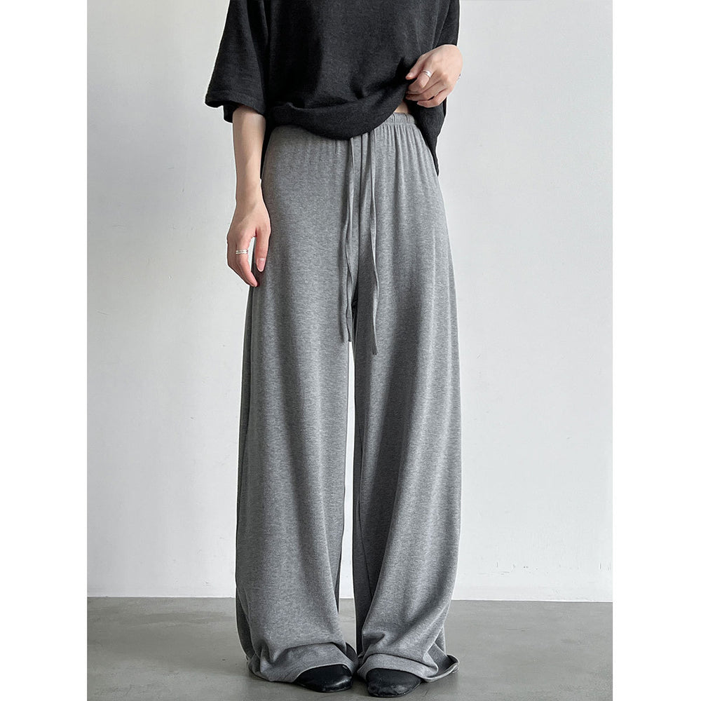 Flowing Drawstring Trousers