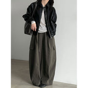Drawstring Cargo Trousers