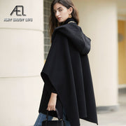 Hooded Cape Coat