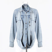 Relaxed Denim Shirt Jacket