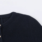 Peplum Knit Cardigan