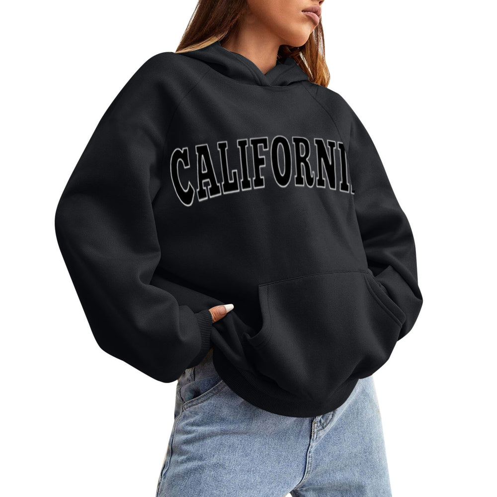 Lettered Pullover Hoodie