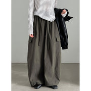 Drawstring Cargo Trousers