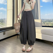 Cropped Balloon Trousers