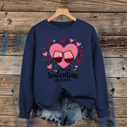 Heart Print Sweatshirt